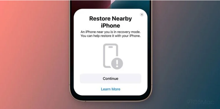 霍州苹果手机维修分享iOS 18无线恢复功能可用另一部iPhone恢复变砖的iPhone 16 